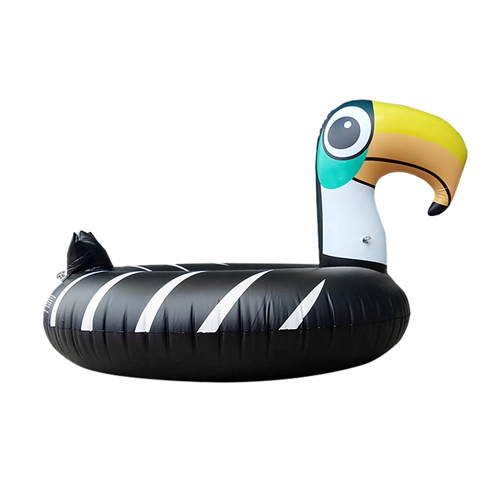 

Pool Accessories Black Big Mouth Bird Floating Swimming Ring Outdoor Water Inflatable Lifebuoy zwembad accessoires