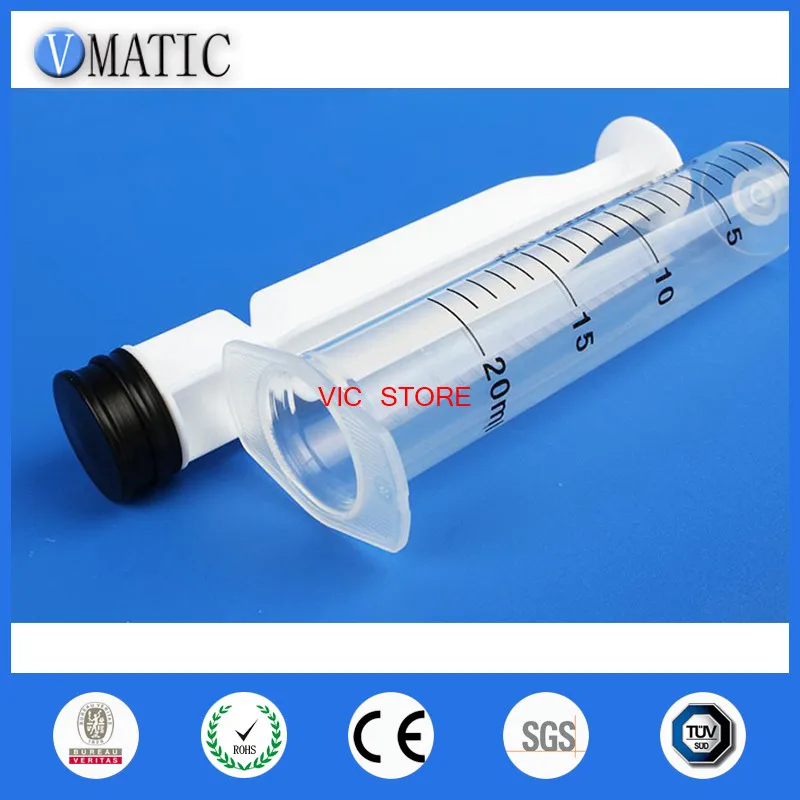 Free Shipping 20cc Hand Manual Dispensing Syringe Plastic Dispenser 20ml | Обустройство дома