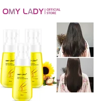 3pc omylady 60ml natural hair essential oil deep nourish hairlines repair damaged hair for split ends long hair treatment serum
