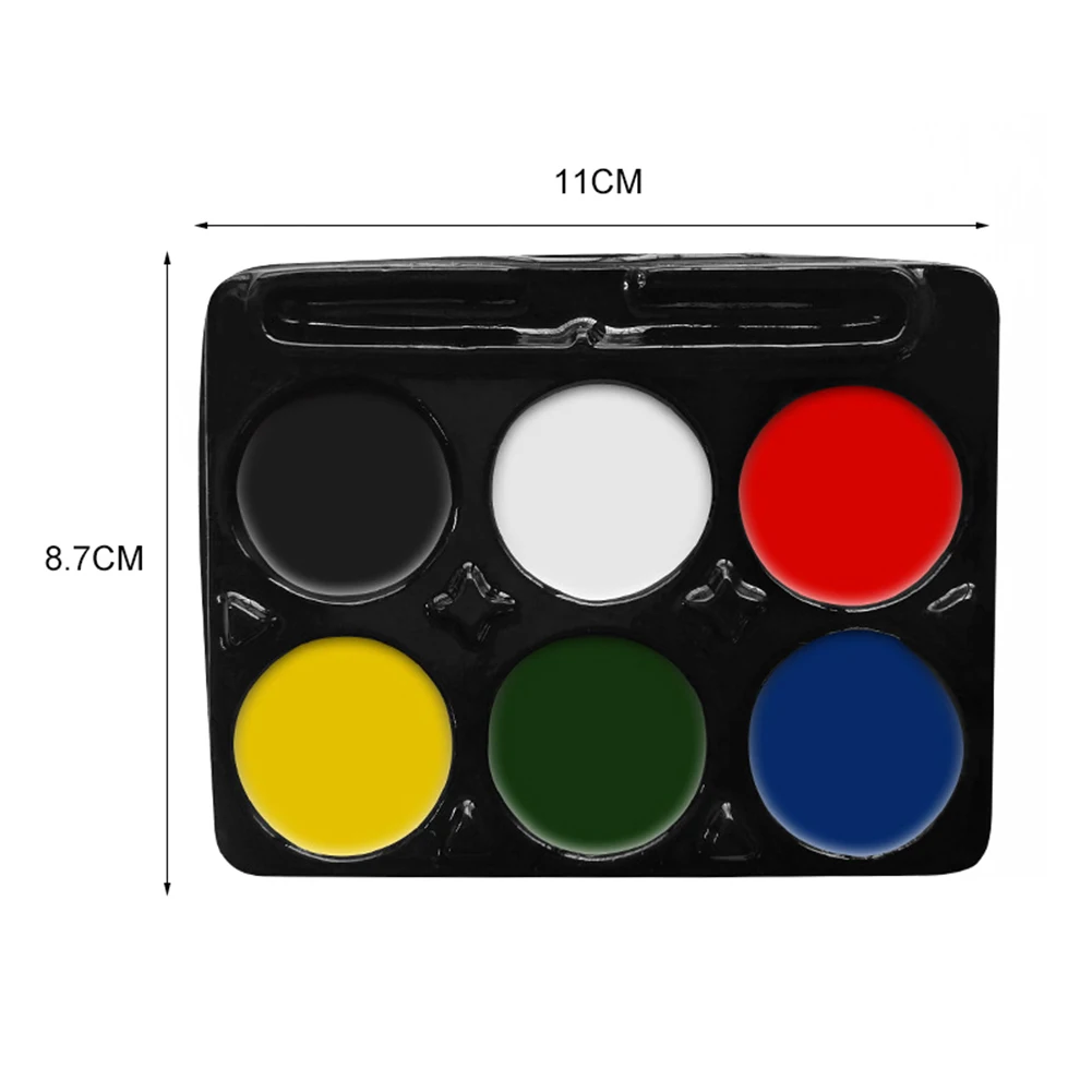 Палитра для макияжа тела Водорастворимая Экологически чистая Нетоксичная