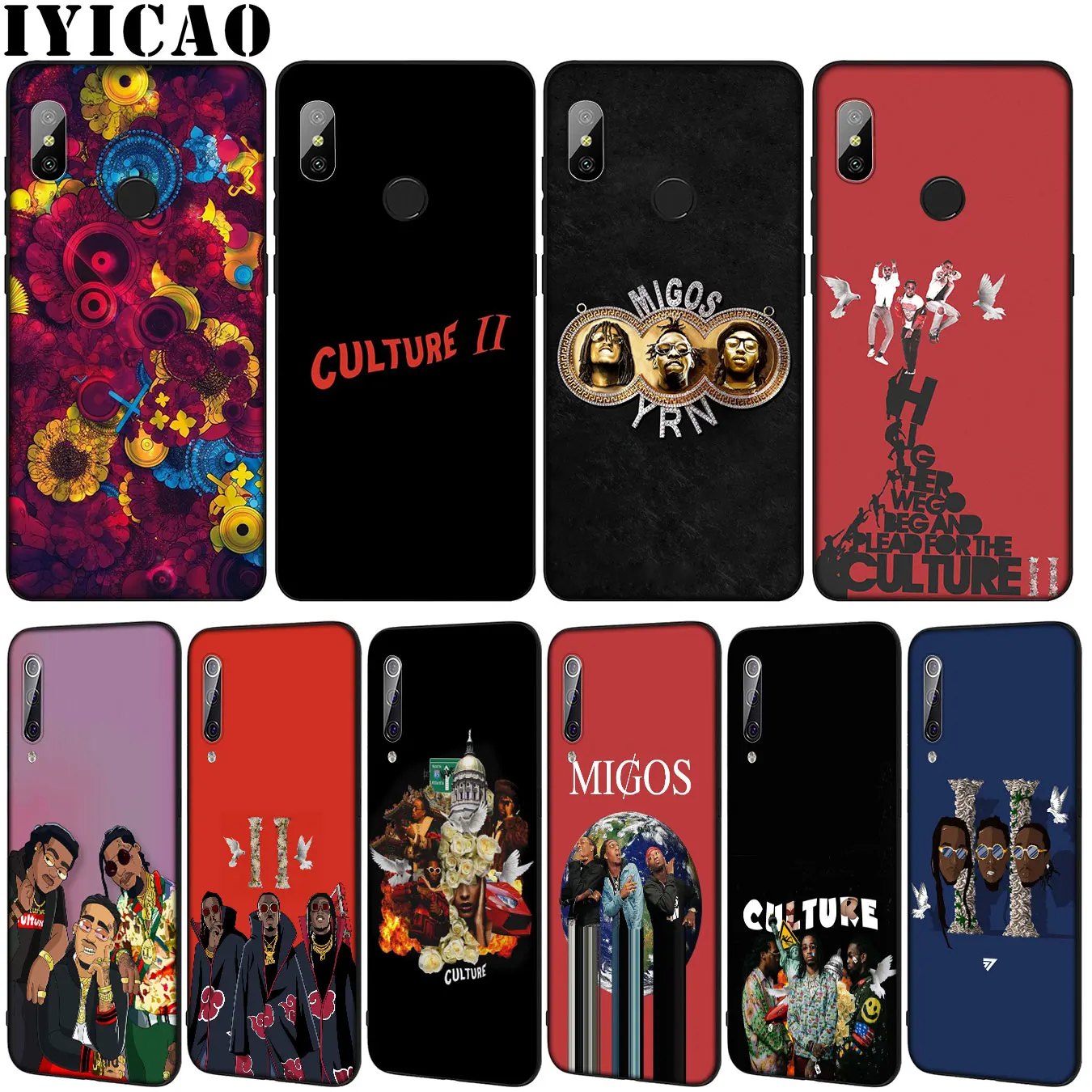 Мягкий силиконовый чехол для телефона IYICAO pop Migos Bad Boy Xiaomi Mi 10 9 9T A3 Pro 8 SE A2 Lite A1 6 CC9 CC9E