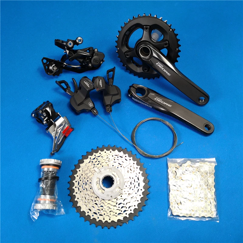 SHIMANO OEM DEORE M6000 3x10s 40 30 20T 170 мм 11 36T 42T MTB горный велосипед комплект группа