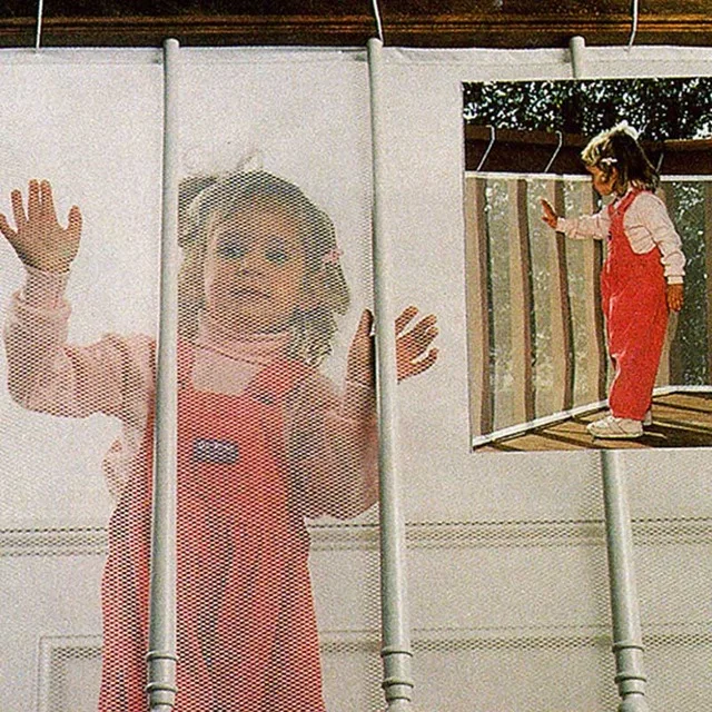 Red de Protecci&oacute;n de esgrima gruesa para ni&ntilde;os, vallas de seguridad para balc&oacute;n-0