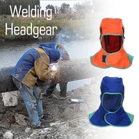 breathable welding hat headgear washable protection hood flame retardant helmet for welder