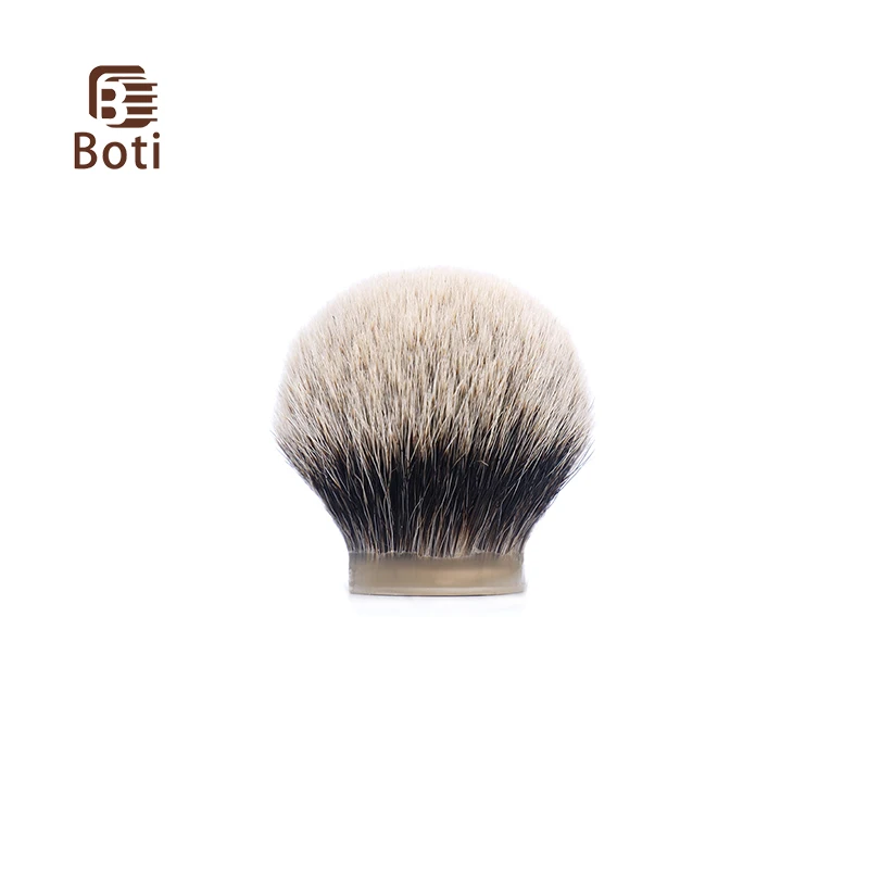 Boti Brush-SHD Giant Finest  Two Band Badger Hair Knot Class A Giant Shaving Brush Knot Men's Beard Tool
