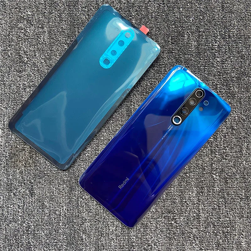 Крышка батарейного отсека для Xiaomi Redmi Note 8 Pro заднее стекло задняя крышка корпуса