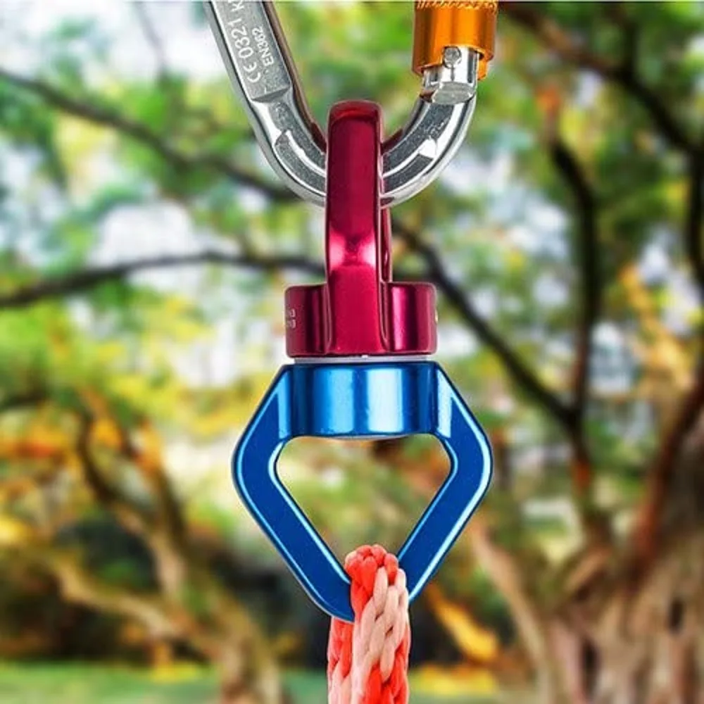 10 шт. 30KN шкив качели поворотный Безопасность 360 ° вращения устройства для занятий