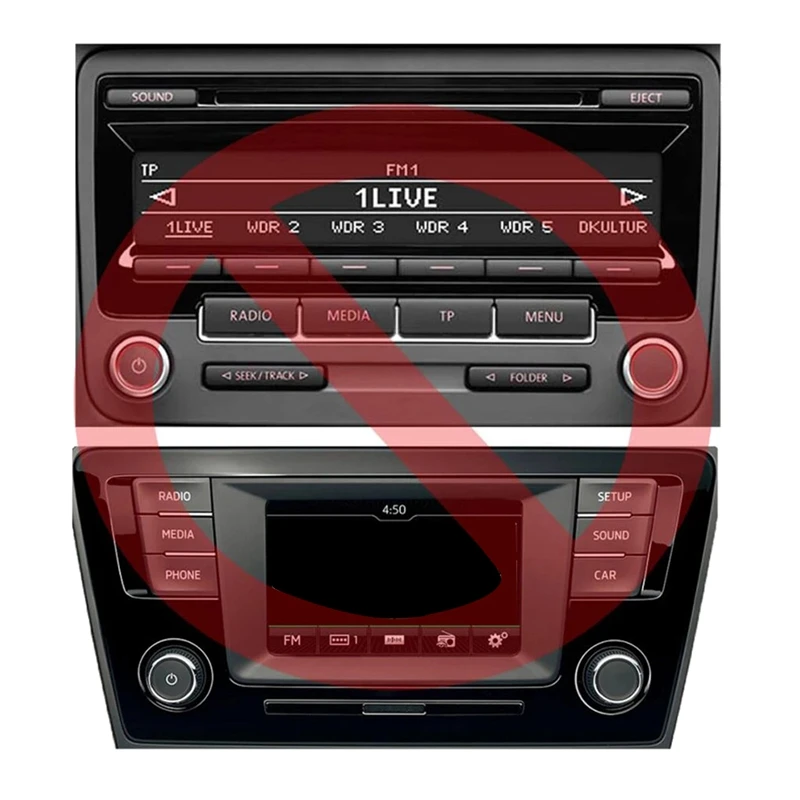 Автомобильный Bluetooth микрофон AUX USB аудио адаптер для радио RCD RNS210 310 315 Passat B7 -Polo Golf 6