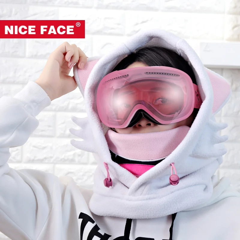 

Niceface Double Ski Glasses Layer Anti-fog Glasses Snow Goggles Outdoor Snowboard Goggles Man Glasses For Snowmobile