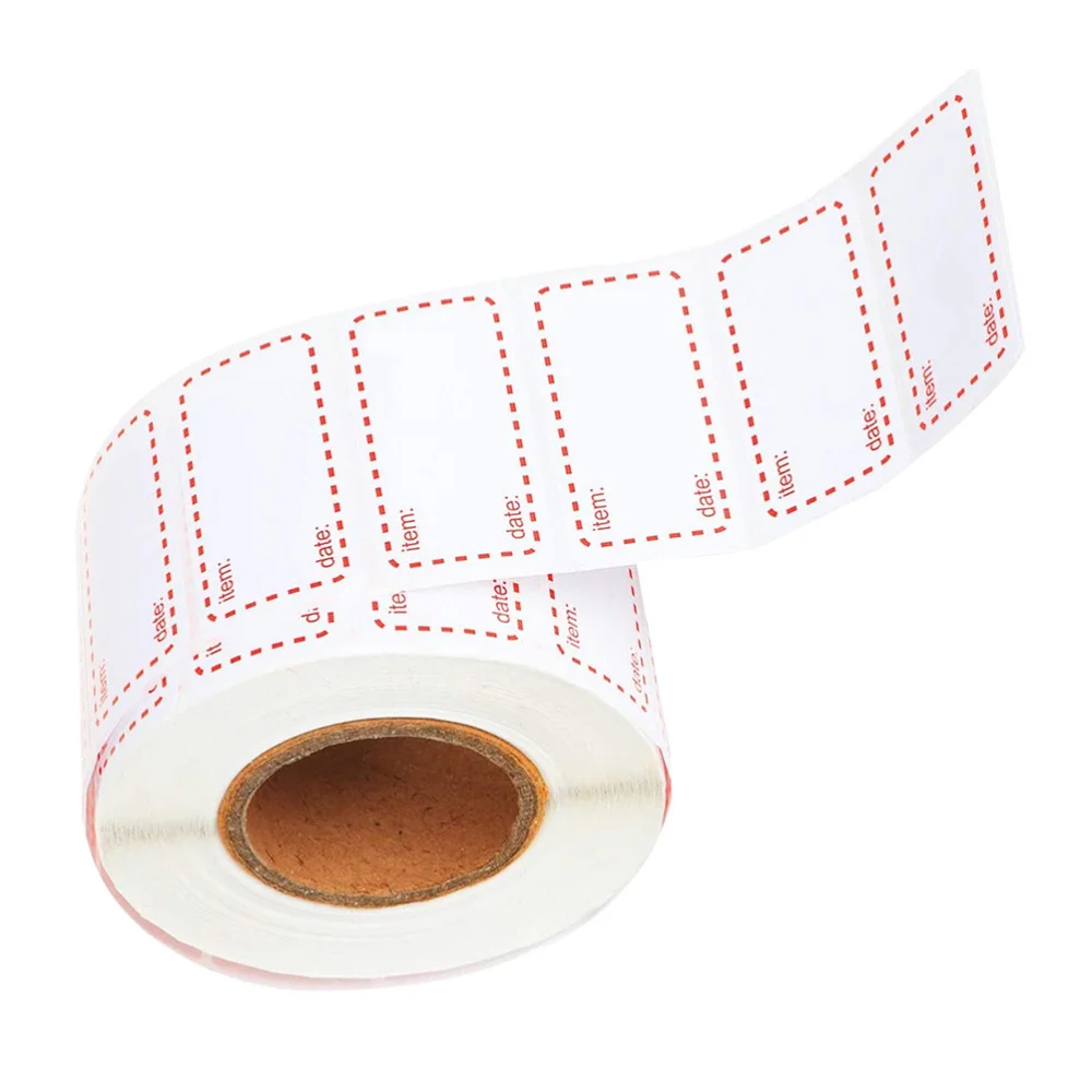 

1 Roll Waterproof Label Sticker Kitchen Box Label Sticker Date Label Frozen Tags