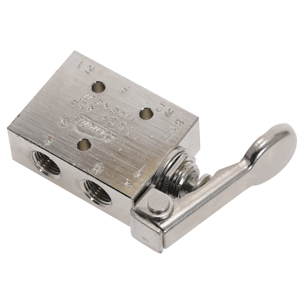 Механический клапан TAC2-41P пневматический 3-позиционный 4-ходовой с пружинным