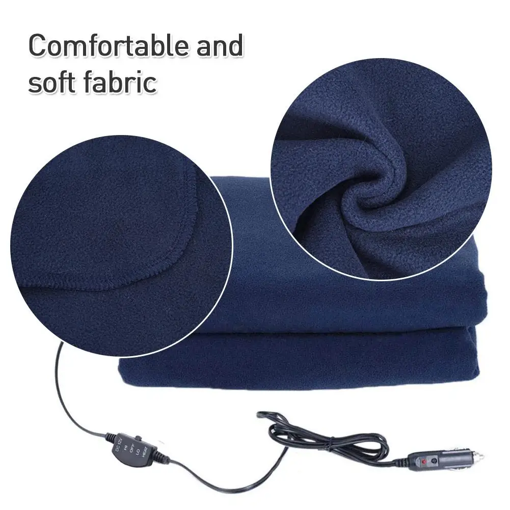 145x100 см автомобильное одеяло с подогревом 12 в 65 градусов по Цельсию для автомобиля с постоянной температурой, электрическое энергосберегающее теплое одеяло, аксессуары