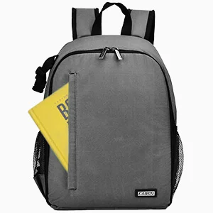 D6 small gray CADeN Многофункциональный рюкзак для камеры цифровая DSLR сумка для камеры водонепроницаемая сумка для наружного фотоаппарата чехол для фото для Nikon Canon sony - Цвет: D6 small gray
