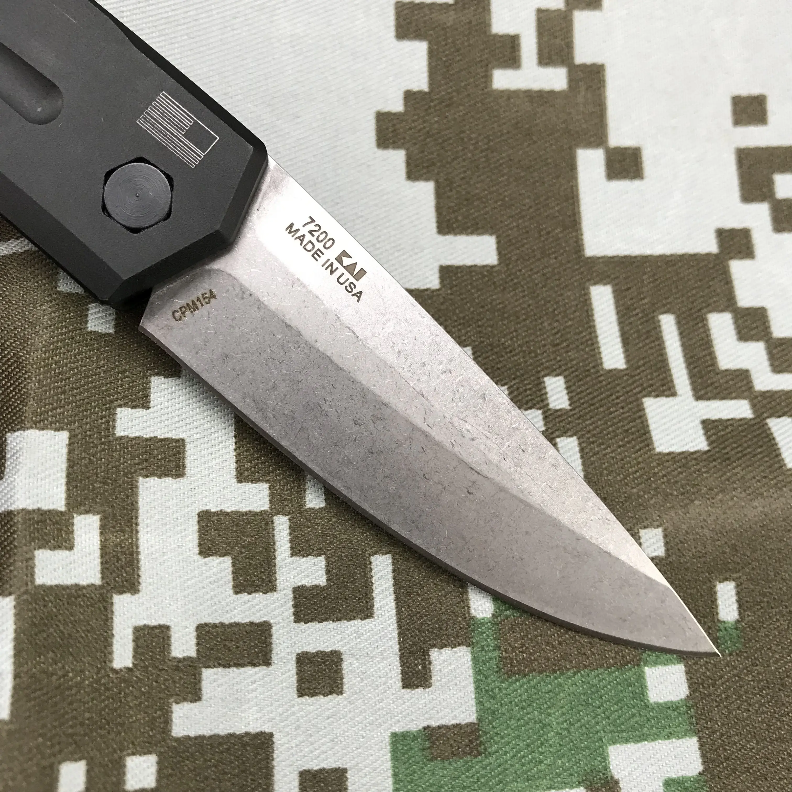 Автоматический складной нож kerшоу 7200 Launch 2 искусственное каменное лезвие 3 4