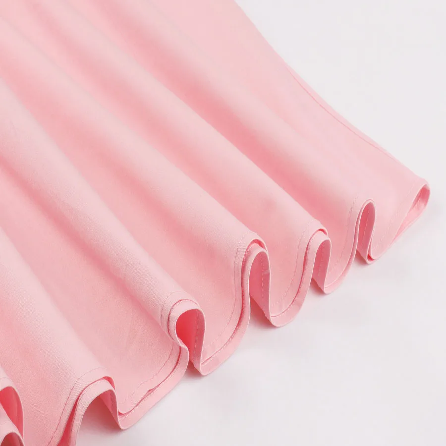 MIXINNI воротник стойка на каждый день однотонный плиссированное платье тонкая