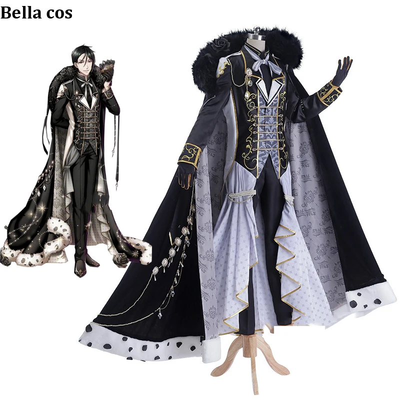 Костюм для косплея черного Батлера Себастьяна михаелиса одежда мальчиков из