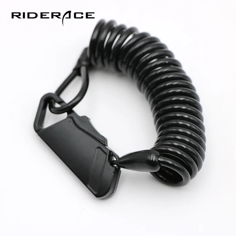 Мини велосипедный кодовый замок 1200 мм Портативный пружинный Противоугонный