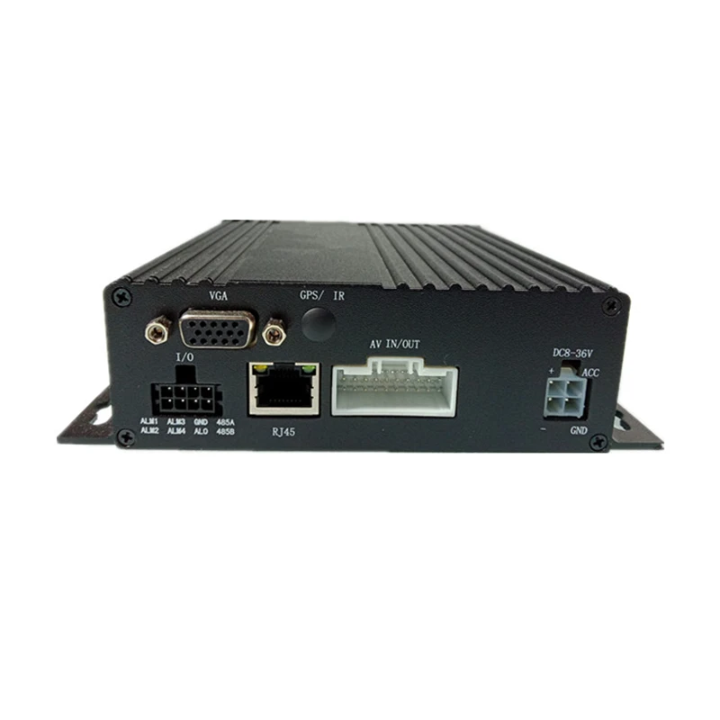 Недорогой 4-канальный мобильный видеорегистратор DVR для автомобиля и корабля с