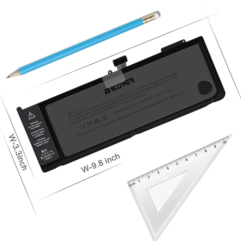 Аккумулятор для ноутбука SKOWER 73WH A1321 Apple Macbook Pro 15 дюймов A1286 (версия 2009
