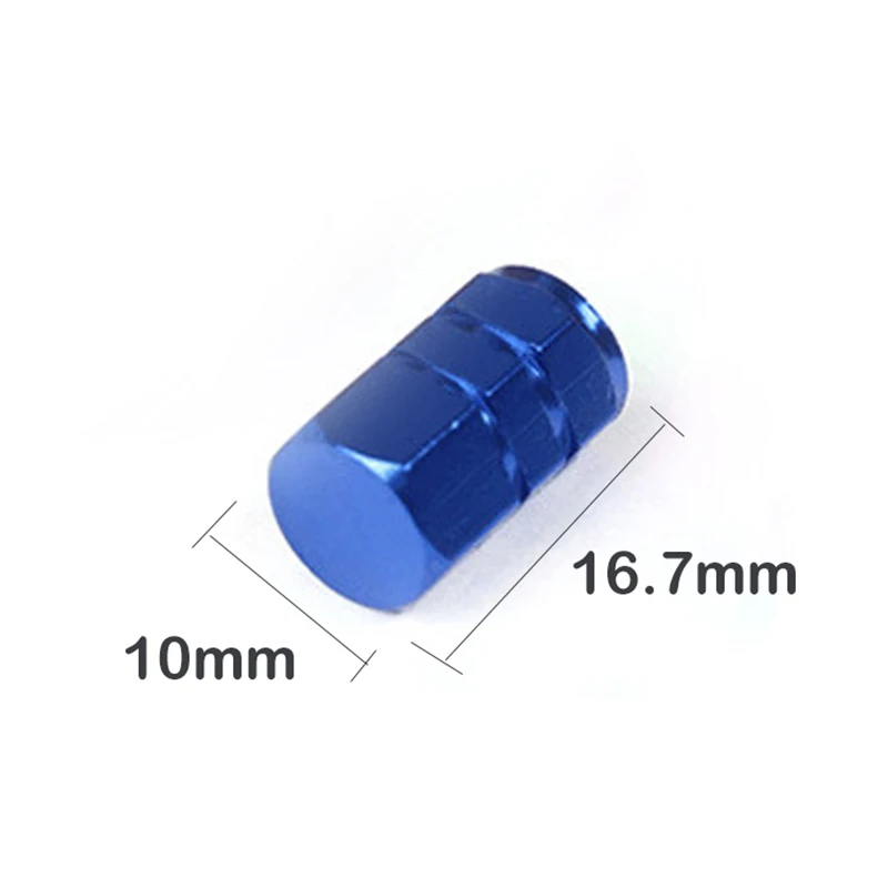 4 шт шток клапана шины автомобиля колпачок болта-в алюминиевом Theftproof Колеса Шины