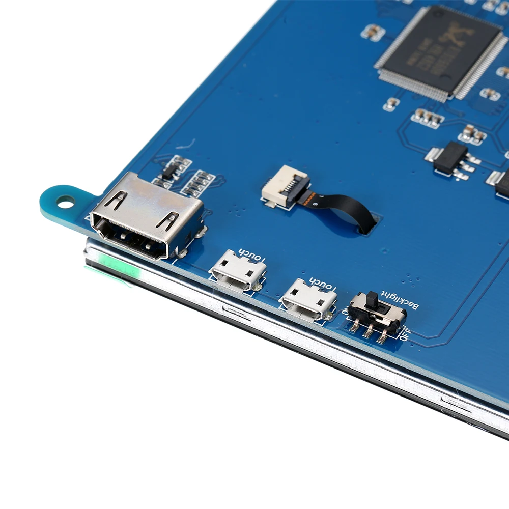 7-дюймовый емкостный сенсорный экран 1024x600 HD для ЖК-модуля Raspberry pi | Компьютеры и