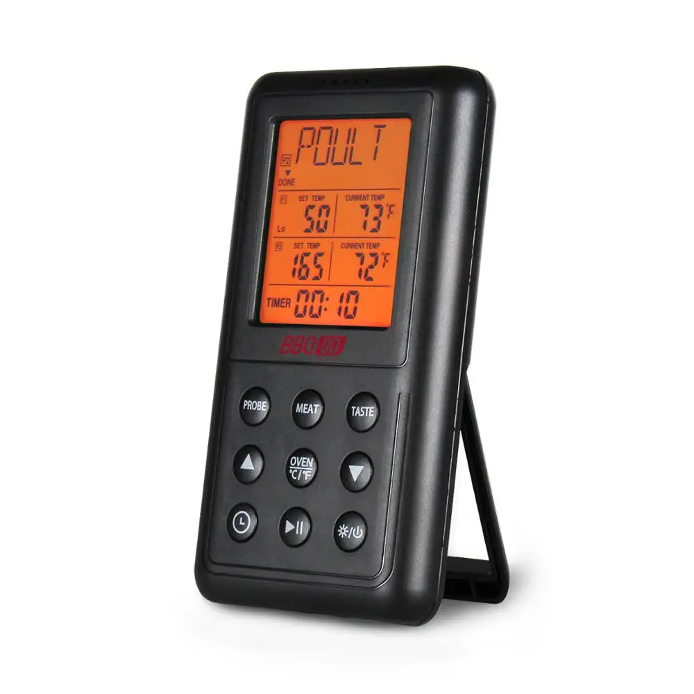 Беспроводные Термометры Inbird BG RF2C для мяса Кухонный Термометр с прозрачным ЖК