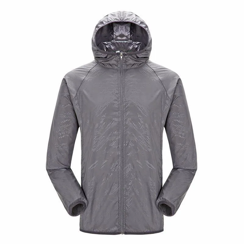 Quick Dry Skin Coat Sunscreen Waterproof UV Women thin Army Outwear Ultra-Light Windbreake Jacket Men Windproof Jacke | Спорт и