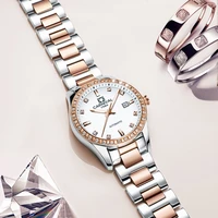 carnival fashion women luxury brand automatic mechanical watch waterproof classic stainless steel strap watch gift for women