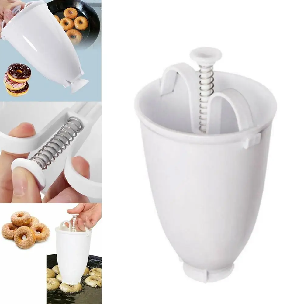 

The New High-Quality Baking Tools DIY Make Biscuit Doughnut Milking Machine Dessert Baking Mold Manual Kitchen Tools