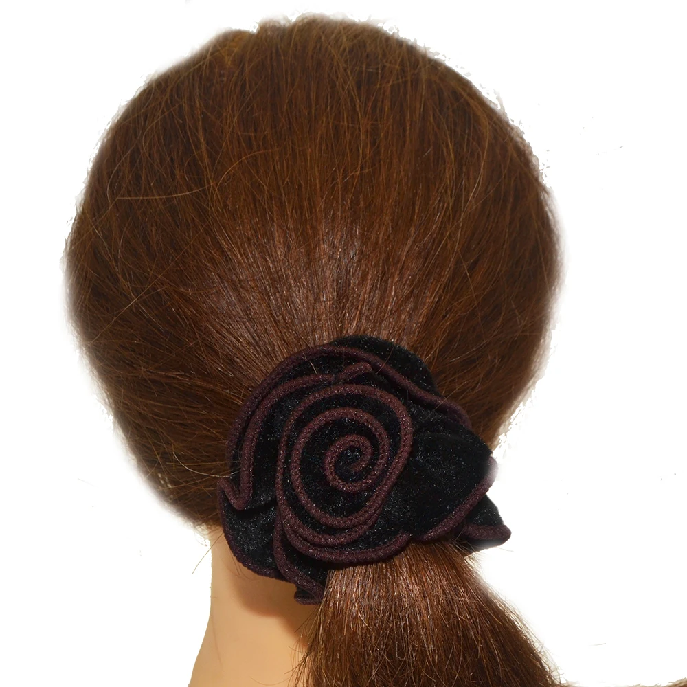 Бархат резинка для волос женщин аксессуары девочек резинки в Корейском стиле