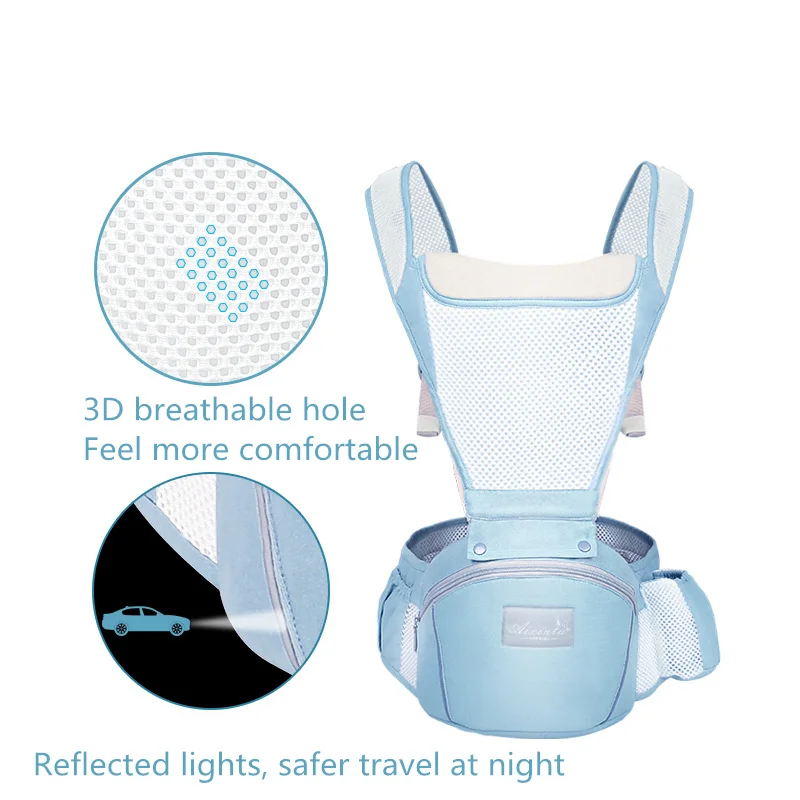 Многофункциональный дышащий эргономичный рюкзак переноска для младенцев слинг