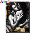 2021 полностью Квадратный бриллиант, 5D Абстрактная живопись сексуальная обувь для мужчин и женщин DIY мозаичная картина, выполненная в технике алмазной вышивки пары спальня украшения