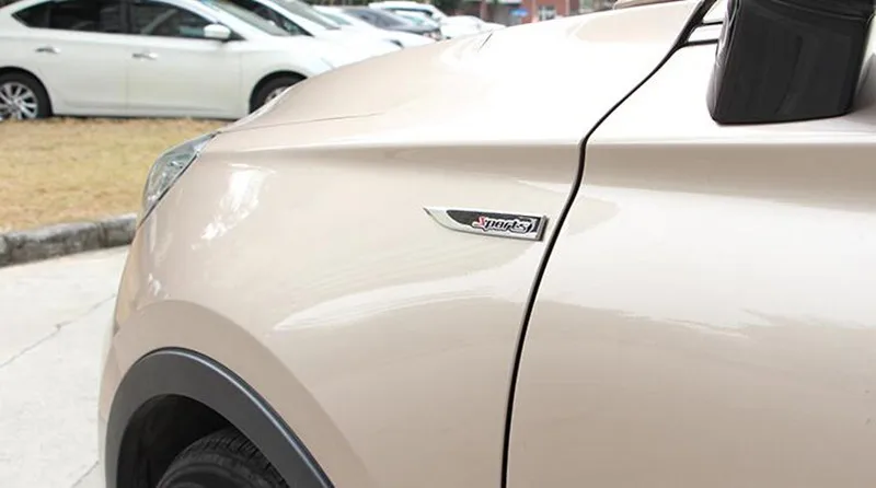 3D металлическая боковая эмблема крыло автомобиля стикер для dodge Калибр Зарядное