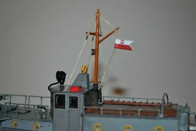 Пазлы Kaszub в масштабе 1:50 с полированным мотоциклом патрульным лодкой набор