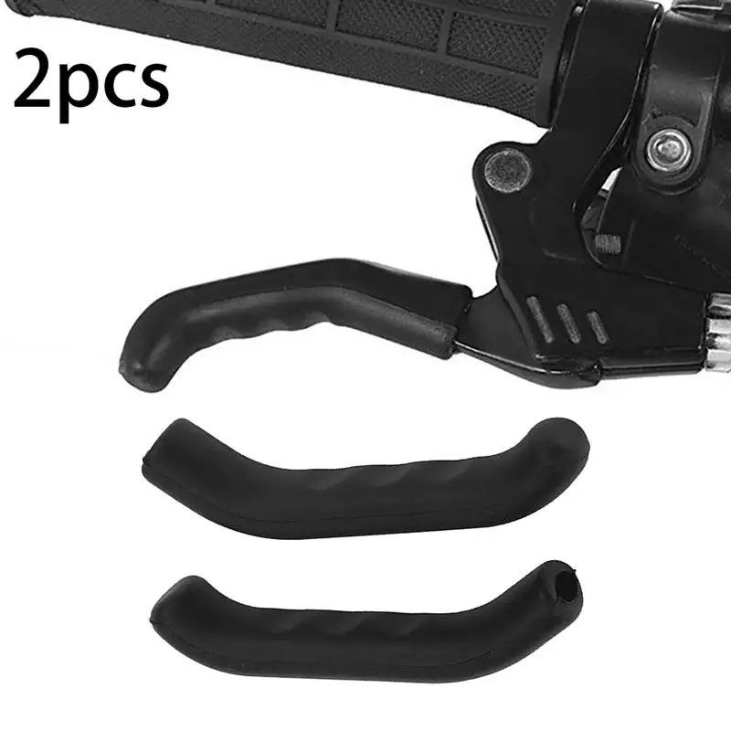 1 пара силиконовых тормозных ручек для велосипедов противоскользящая Защитная