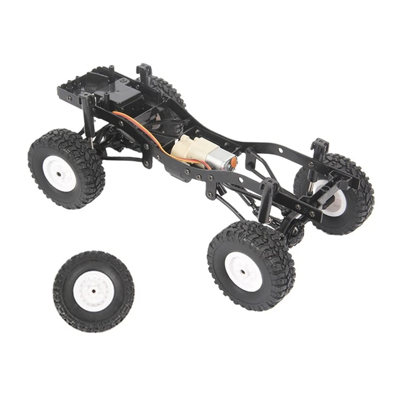 190 мм Колесная база несобранная рама шасси для WPL C14 C24 C24-1 C54 CB05 Land Cruiser LC80 1/16 детали