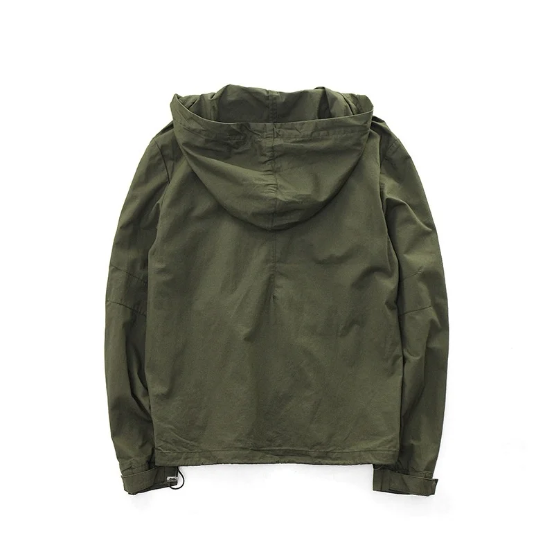 

Men's jacket spring and autumn M65 Harajuku style camouflage fashion assault suit tooling hooded windbreaker men