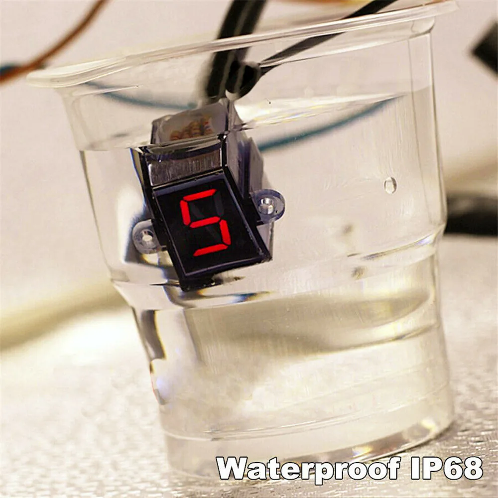 

Universal Gear Display Waterproof 1PC Digital Gear Motorcycle Rainproof