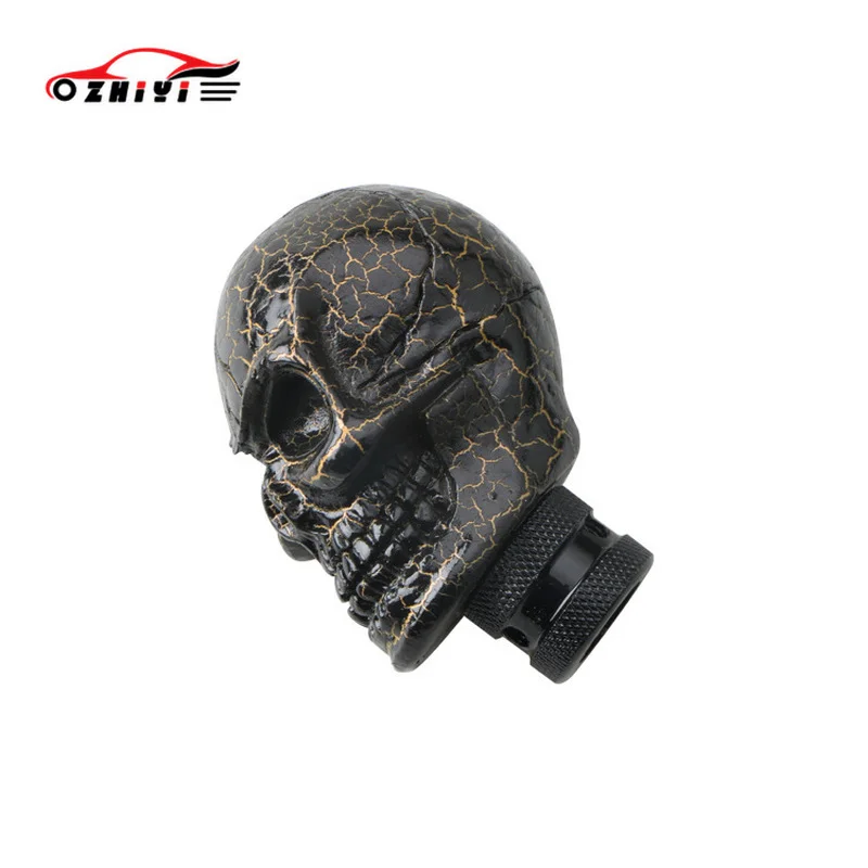 Универсальная задняя крышка в виде черепа красного черного цветов для Ford TOYOTA Shifter