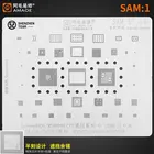 Трафарет AMAOE SAM:1 для SAMSUNG S8 S8 + Note8 G9500 G955U N9500 Exynos8895 MSM8998 трафарет для реболлинга ЦПУ Оловянная посадочная сетка сварка