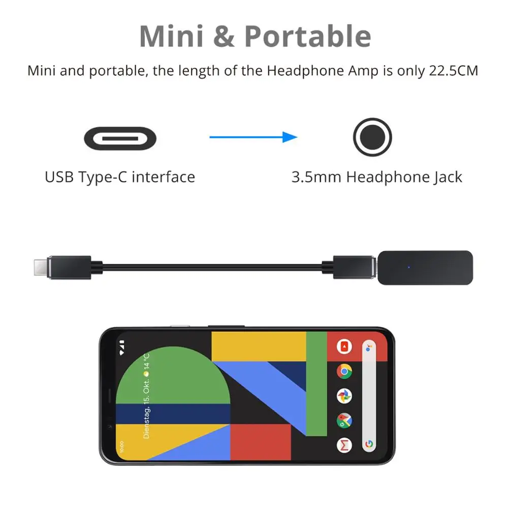 ЦАП Neoteck 192 кГц USB C на 3 5 мм черный/серебристый | Электроника