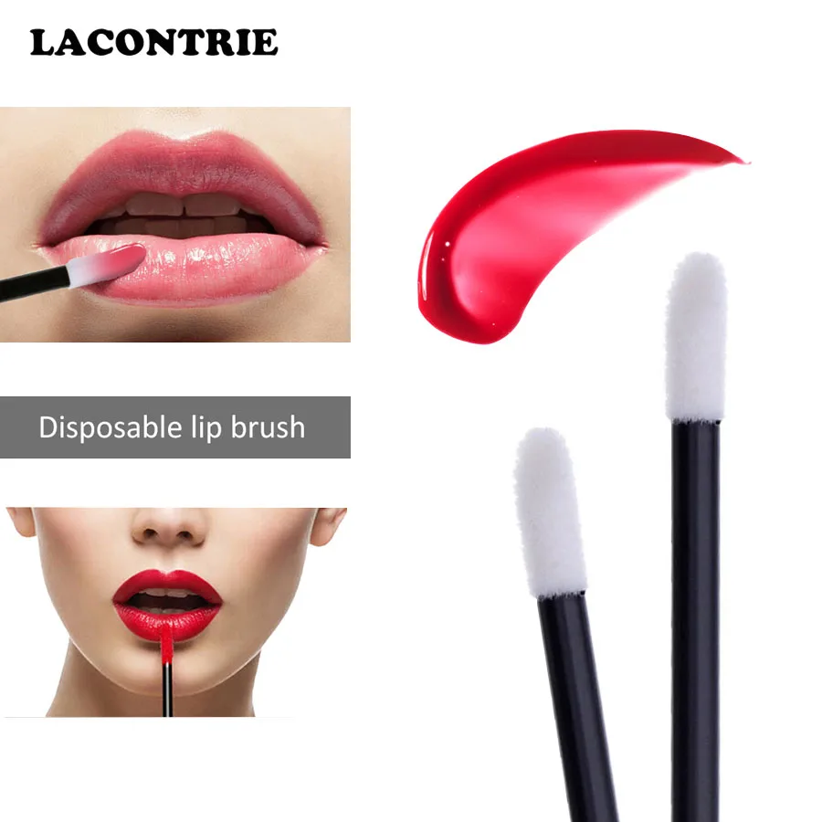 

100 /150PCS Disposable Lip Brush Women Accessories Wholesale Gloss Wand Applicator Perfect Best Make Up Tool Fashion Hot Pretty