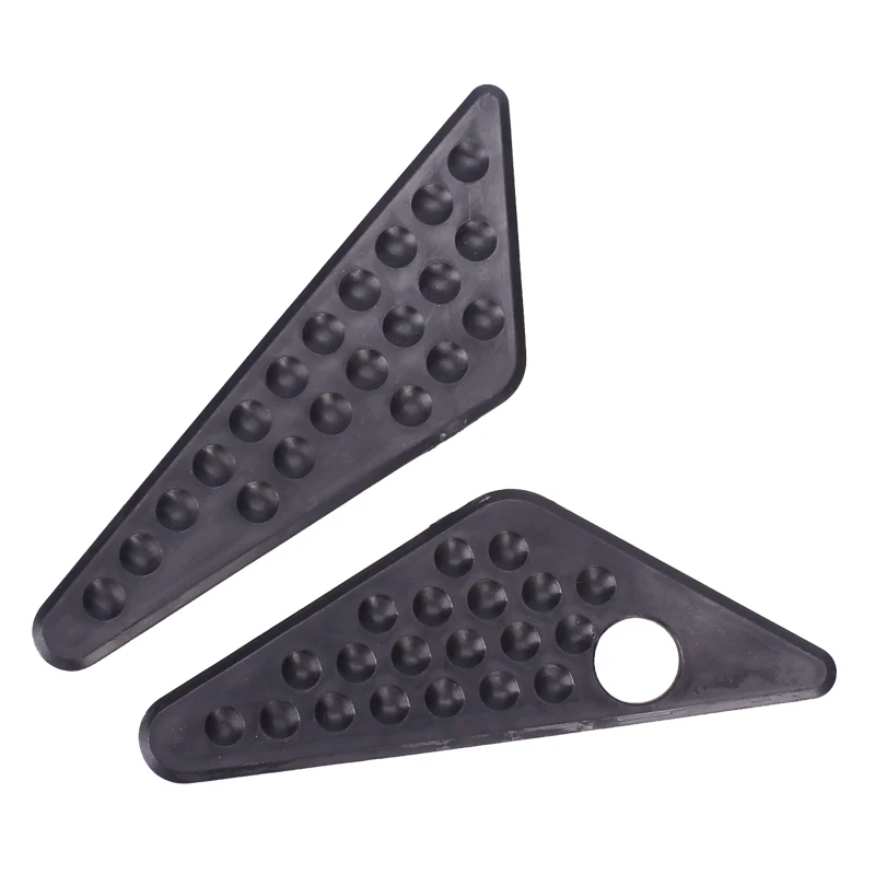 Motorcycle accessories For Honda Hornet 250 600 900 front foot brackets wing Triangle glue Rubber Pad |