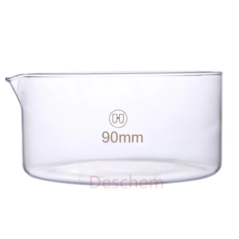 Лабораторная химическая стеклянная посуда внешний диаметр 9 см 90 мм * 45 |