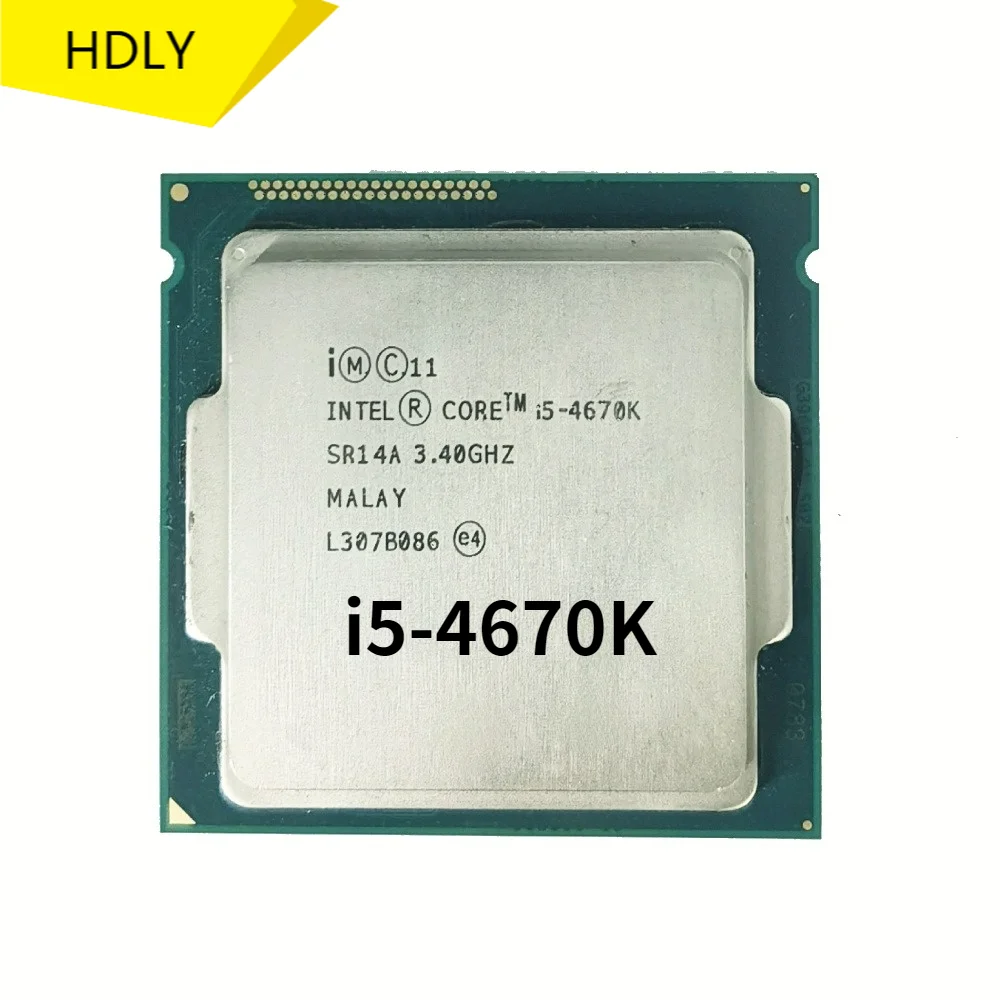Процессор Intel Core i5 4670K 3 4 ГГц 6 Мб разъем LGA 1150 четырехъядерный процессор
