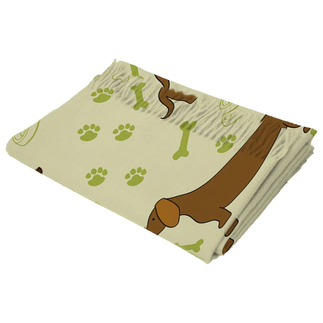 Cartoon Dog Pattern Blanket Shawl For Women Cashmere Designer Scarves Mexican Fashion Evening Wedding Ladies Travel Poncho |