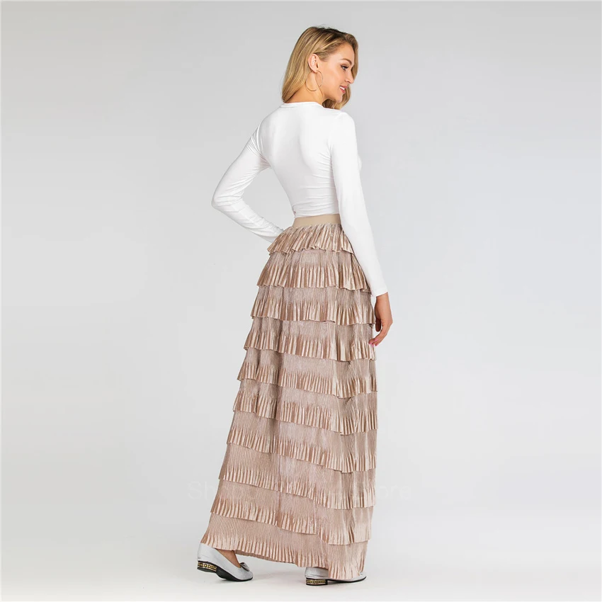 2021 мусульманское платье-кафтан традиционная одежда Рамадана многослойная юбка с