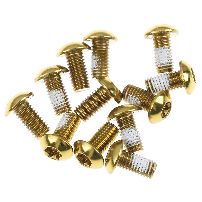 12 шт. велосипедные тормозные винты для дисков сплав сталь болт ротор Велоспорт