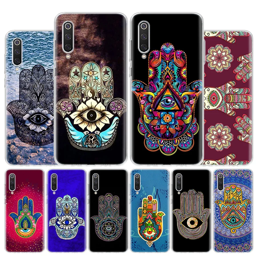 Чехол для телефона Hamsa Hand Of Fatima Art Xiaomi Redmi Note 8T 9S 10 8A 7 7A 6 6A MI 9 8 CC9 Pro Lite роскошный чехол