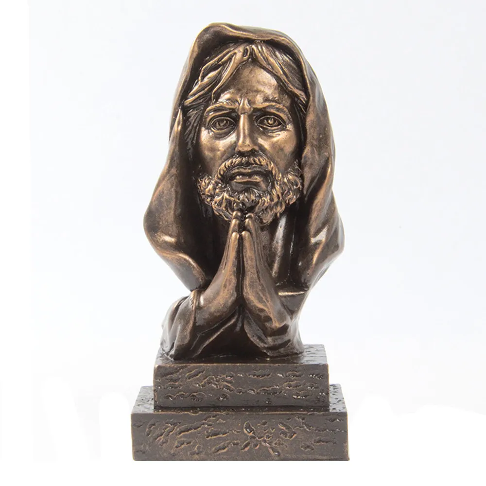 

Creative Resin Crafts Catholic Statue Jesus Figurines Resin Ornaments Religious Home Decoration Gifts For Friend New